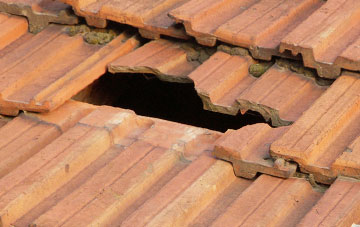 roof repair Curbar, Derbyshire